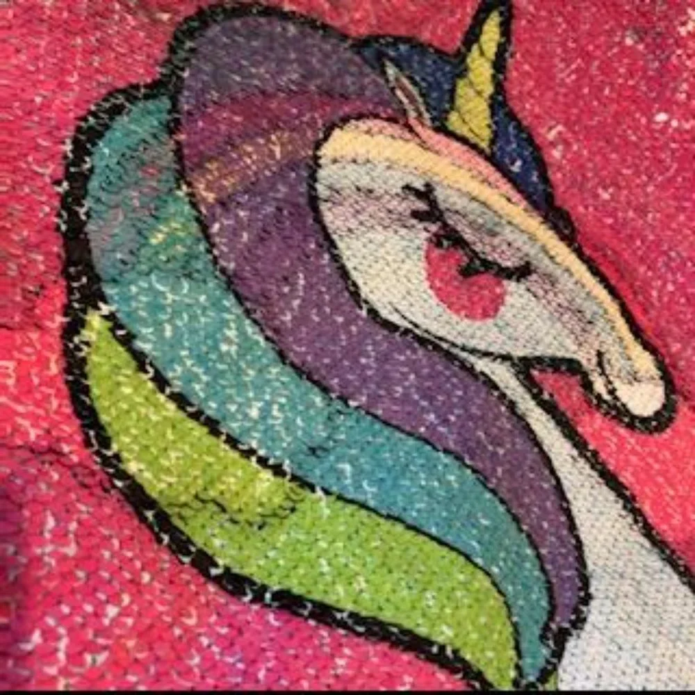 Unicorn Sequin Tote & Accessories Set